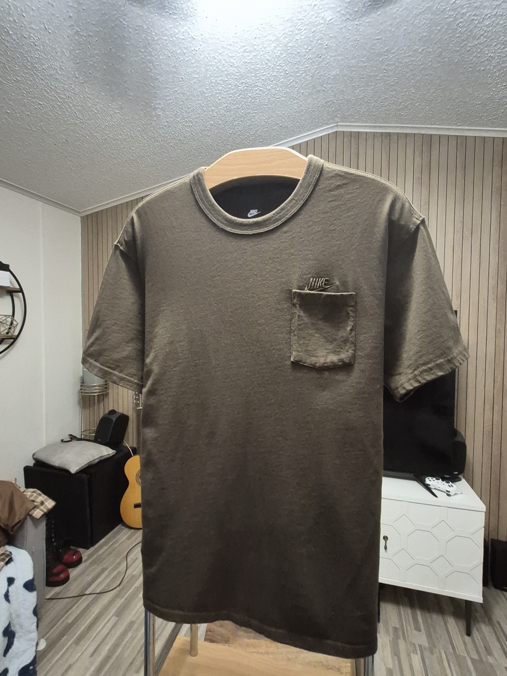 Nike Brown Short-Sleeve Pocket Tee